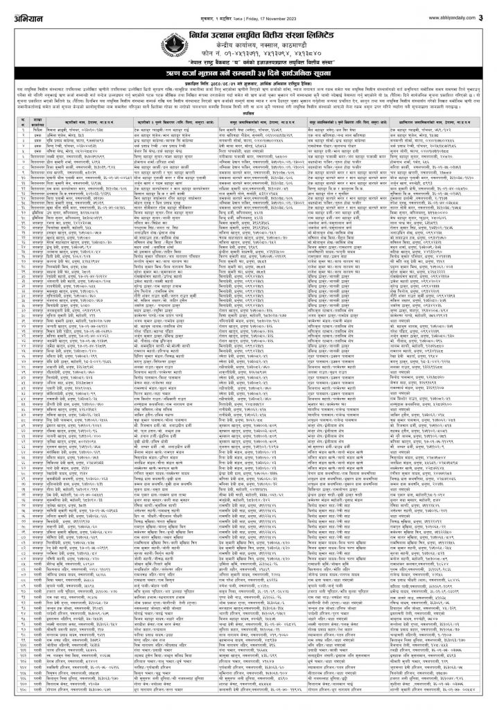 second 35 Days Notice For public (2080-08-01)