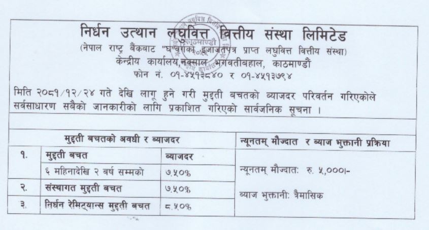 Nirdhan_notice